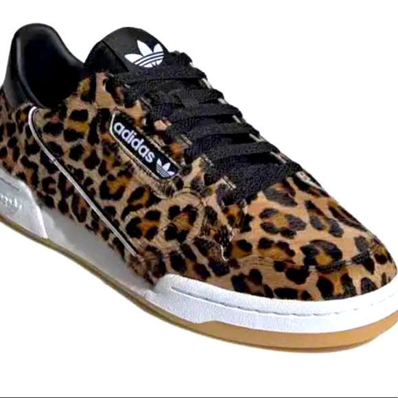 Adidas Continental 80 Leopard Sneakers F33994 7.5 - Picture 7 of 16